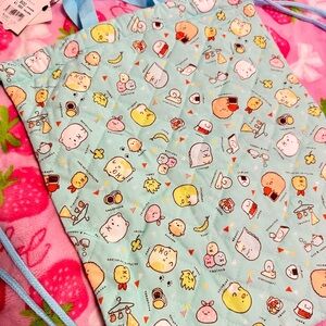 San-X Sumikko Gurashi Mysterious Friends Drawstring Gym Sack Backpack NWT Japan